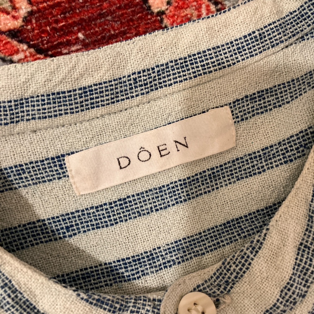 DÔEN Starboard Raw Silk Top - Picture 3 of 8